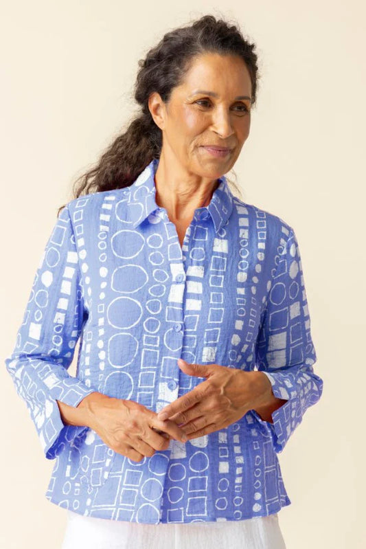 HABITAT CLOTHES TO LIVE IN CIRCLE TULIP SLEEVE JACKET