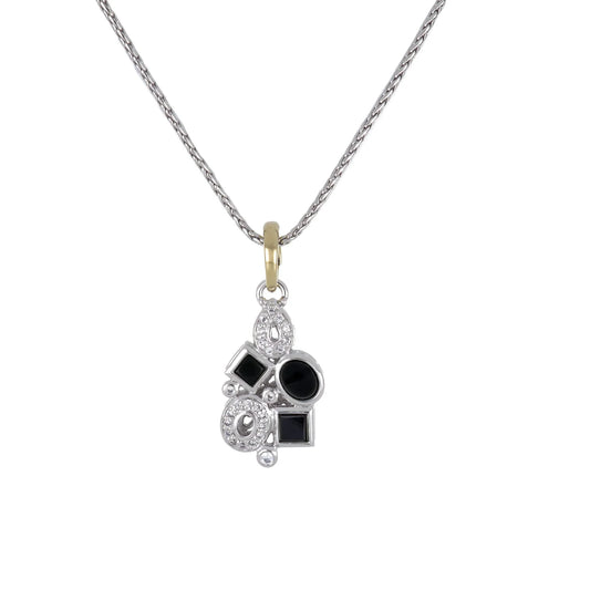 JOHN MEDEIROS NECKLACE  BLACK ONYX
