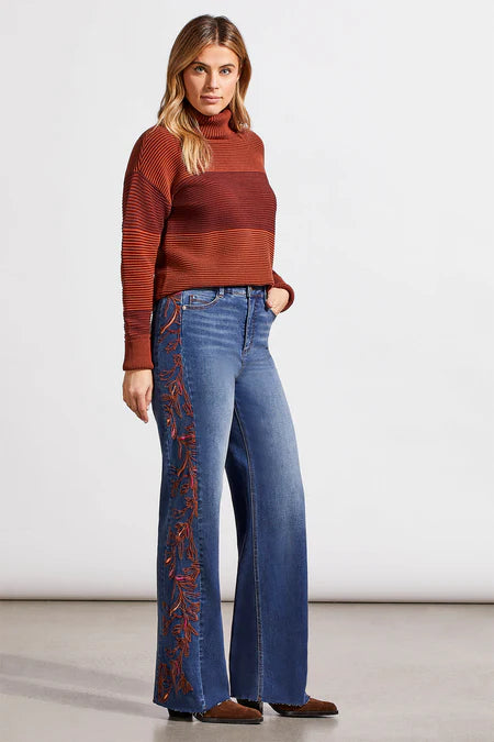 Tribal high rise jeans