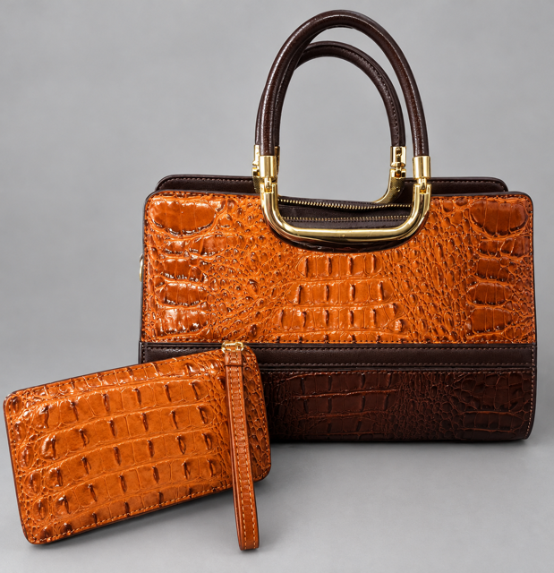 FIORE HANDBAG WITH MATCHING WALLET